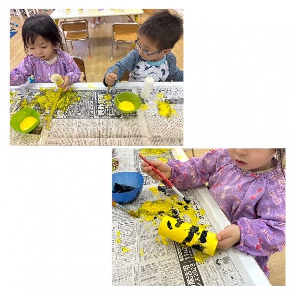 The children are full of energy despite the continuing hot weather.
The second term has begun, and the K1 class is happily singing the new nursery rhyme “Here is the Beehive”. At the end of the song, when the bee (pretends to) fly, the children are overjoyed and laugh!
And a new activity, “Workbook Time,” has been added to the schedule. They are excited to receive their own workbook.
It is still very hot, and it will be a little while before we can go outside to play. In the afternoon, we played in the gymnasium, moving our bodies as much as we could. Ah, it was fun!

暑い日が続いていますが、子どもたちは元気いっぱいです。
2学期が始まり、年少クラスでは新しいナーサリーライム “Here is the Beehive”を楽しそうに歌っています。歌の最後に、蜂が飛んでくる（ふりをする）と、「きゃっきゃっ」と大喜び！
そして、新しい活動「ワークブックタイム」がスケジュールに加わりました。自分のワークブックを受け取ってワクワクしています。
まだまだ厳しい暑さが続いており、外遊びに出られるのはまだ少し先になりそうです。午後は、体育館で思い切り体を動かして遊びました。あー、楽しかった！

#ymca #englishpreschool #englishkindergarten #englishimmersion #nurseryrhyme #hereisthebeehive #funatschool #toplayistolearn #childrenasprotagonists #英語イマージョン #英語プリスクール #英語保育 #幼児教育 #ナーサリーライム #あそびはまなび #学びの主役は自分自身 #横浜